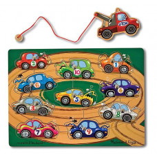 Магнітний пазл "Тягач" Melissa&Doug (MD3777) (MD13777)