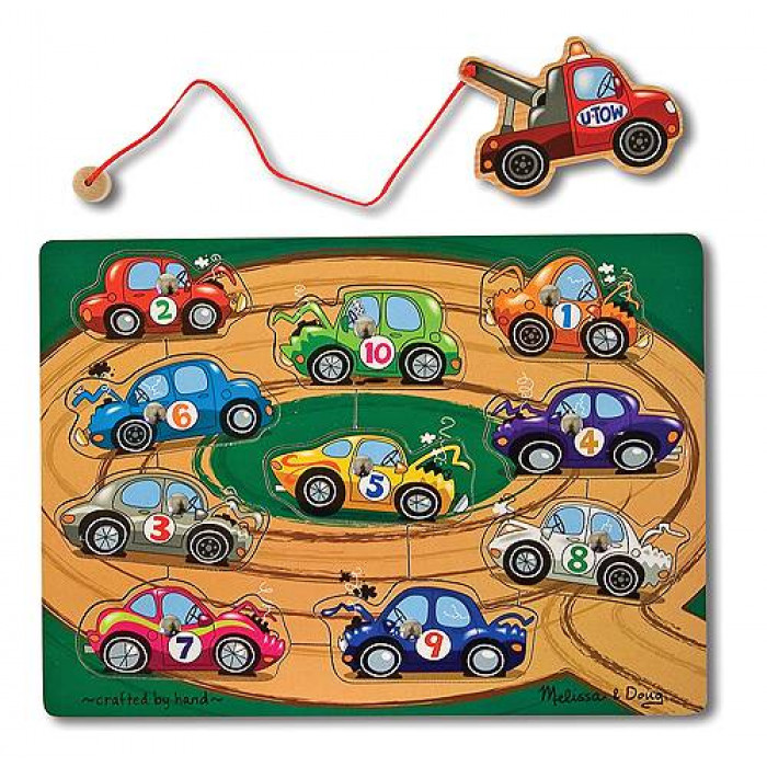 Магнітний пазл "Тягач" Melissa&Doug (MD3777) (MD13777)