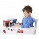 Дерев'яний гараж рятувальних машин з ключами Melissa&Doug (MD4607) (MD14607)