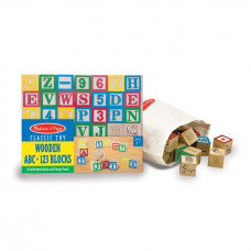 Дерев'яна азбука / цифри на кубиках Melissa&Doug (MD1900)