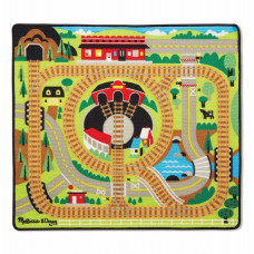 Ігровий килимок з паровозиками "Залізниця" Melissa&Doug (MD19554)