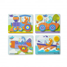 Перші дерев'яні пазли "Транспорт" Melissa&Doug (MD30133)