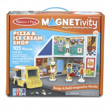Ігровий магнітний набір "Магазин піци та морозива" Melissa&Doug (MD30658)