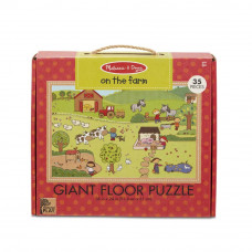 Гігантська головоломка-пазли "На фермі", 35 ел. Melissa&Doug (MD31375)