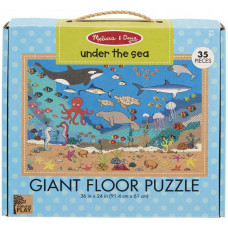 Гігантська головоломка-пазли "Під морем", 35 ел. Melissa&Doug (MD31376)