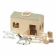 Дерев'яна конюшня з конячками Melissa&Doug (MD3704)