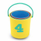 Набір пластикових відер "Цифри", 4 штуки Melissa&Doug (MD6424)