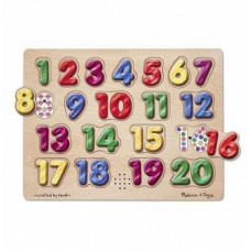 Звуковий пазл "Іспанські цифри" Melissa&Doug (MD724)
