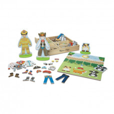 Дерев'яний набір з магнітними фігурками "Діяльність" Melissa&Doug (MD9309)