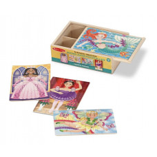 Набір із 4 пазлів в коробці "Казкові друзі" Melissa&Doug (MD9520)