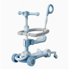 Самокат CITY LINE 4in1 Baby Care 388 (Голубой) (606s2561)