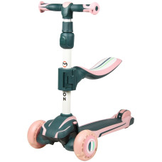 Самокат-Толкар Maraton Flex pink-green (1 кор. (4 шт) ) (949s3732)