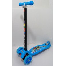 Самокат детский Maxi Scooter Cartoon Blue Ninja до 70 кг 4 колеса (2T1060)