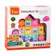 Дерев'яна пірамідка Viga Toys Городок (50043)