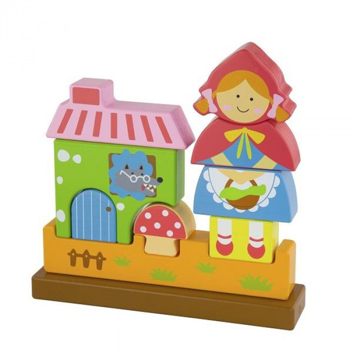 Магнітна дерев'яна іграшка Viga Toys Червона Шапочка (50075)