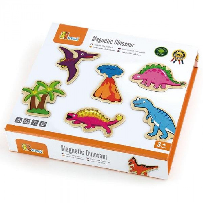 Набор магнитов Viga Toys Динозавры, 20 шт. (50289)