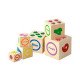 Дерев'яні кубики-пірамідка Viga Toys з цифрами (50392)