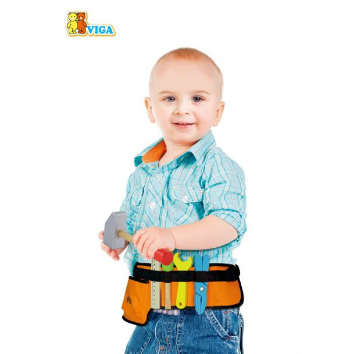 Дерев'яний ігровий набір Viga Toys Пояс з інструментами (50532)