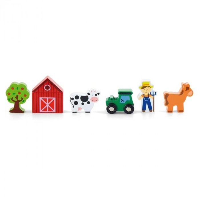 Набір для залізниці Viga Toys Ферма (50812)