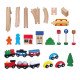 Дерев'яна залізниця Viga Toys 49 ел. (56304)