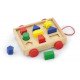 Деревянный сортер Viga Toys Тележка с фигурами (58583)