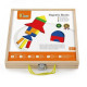 Набір магнітних блоків Viga Toys Форми і кольору (59687)