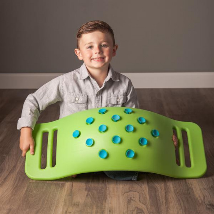 Качалка-балансир с присосками Fat Brain Toys Teeter Popper зеленый  (F0952ML)