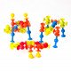 Конструктор на мини-присосках Fat Brain Toys MiniSquigz 75 шт.  (F107ML)