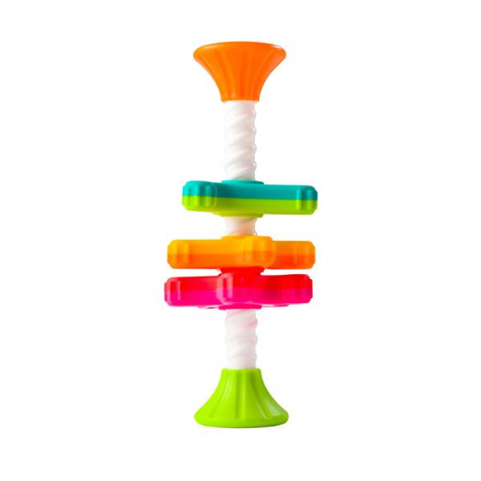 Пирамидка-спиннер тактильная Fat Brain Toys MiniSpinny  (F134ML)