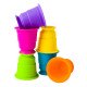 Игрушка тактильная Мягкие чашки Fat Brain Toys Suction Kupz 6 шт.  (F183ML)