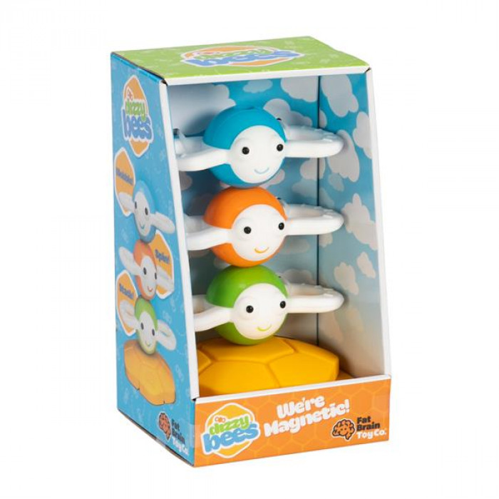 Магнитная пирамидка Веселые пчелки Fat Brain Toys Dizzy Bees  (F294ML)