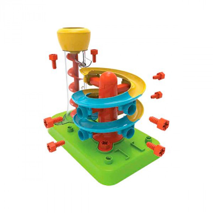 Конструктор Edu-Toys Гірка-спіраль з інструментами (JS022)