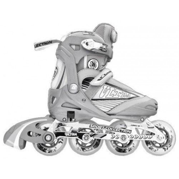 СК (Гонконг) (Ролик.коньки  ULTRA  SILVER  р.29-32  ) (K237046)