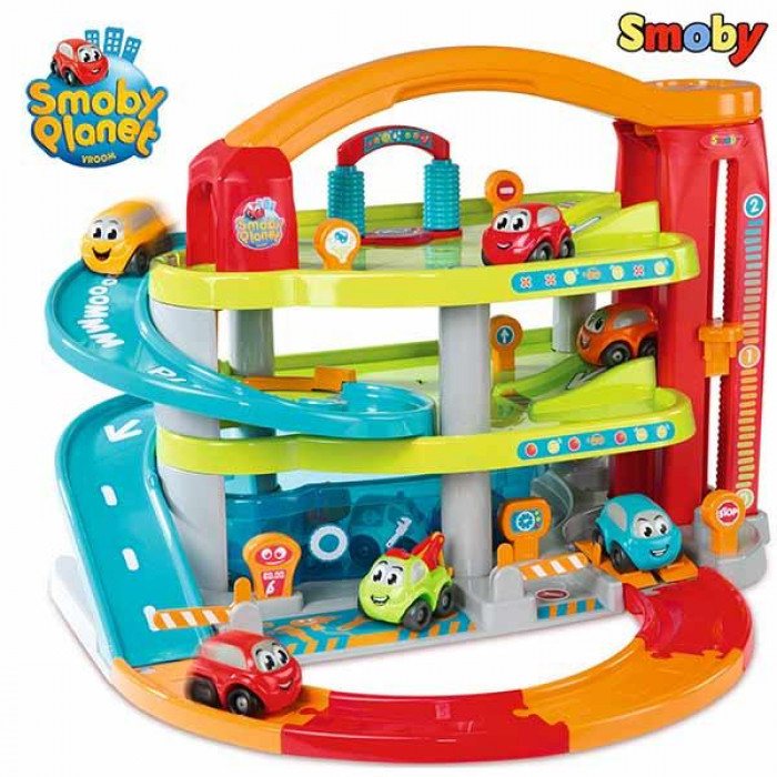 Великий гараж SMOBY Vroom Planet (120401)