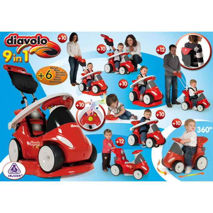 Каталка 9w1 DIAVOLO MAX (182)
