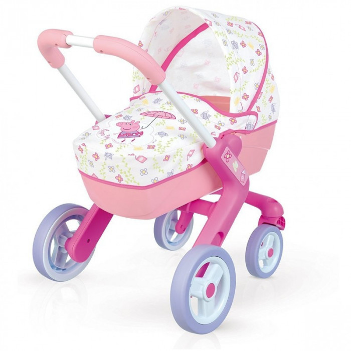 SMOBY Коляска Pop Pram Свинка Peppa (251306)