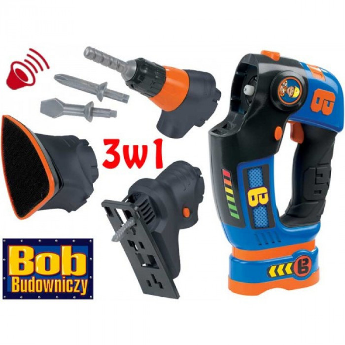 SMOBY Маленький Боб Будівельник Kit Ево 3в1 (360132)