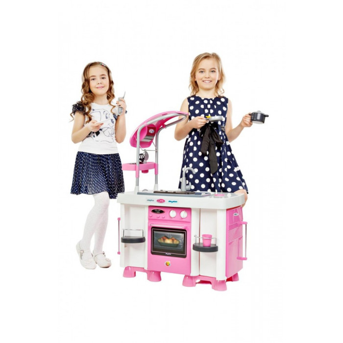 Wader QT Игровая детская кухня в комплекте Духовка Холодильник Посудомоечная машина (47991)