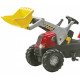 Rolly Toys Трактор Junior червоний з причепом та ковшом (811397)