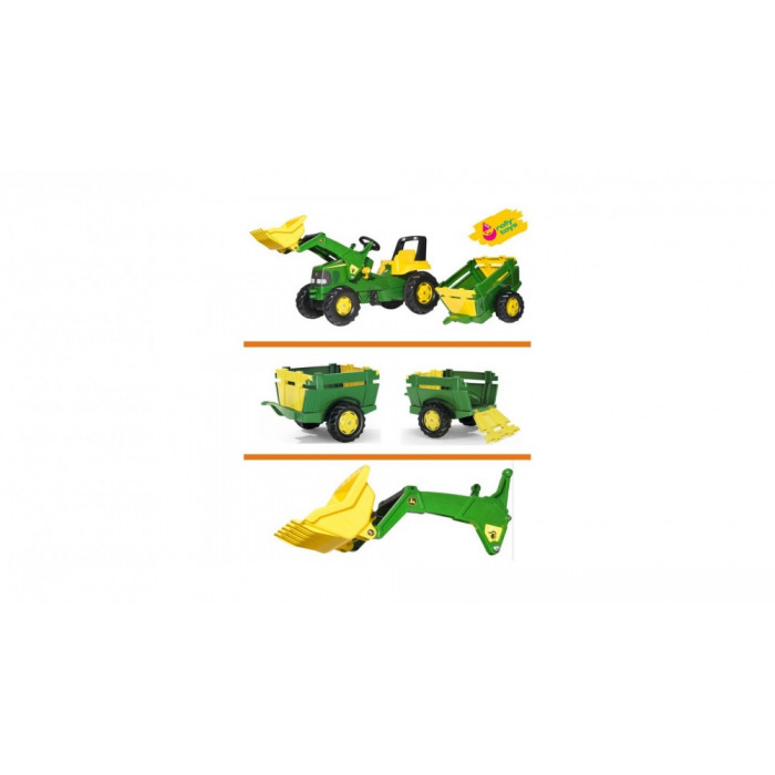 Трактор John Deere з причепом (811496)