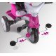FEBER Трьохкольосный велосипед Baby Trike Easy Evolution розовый (9561)