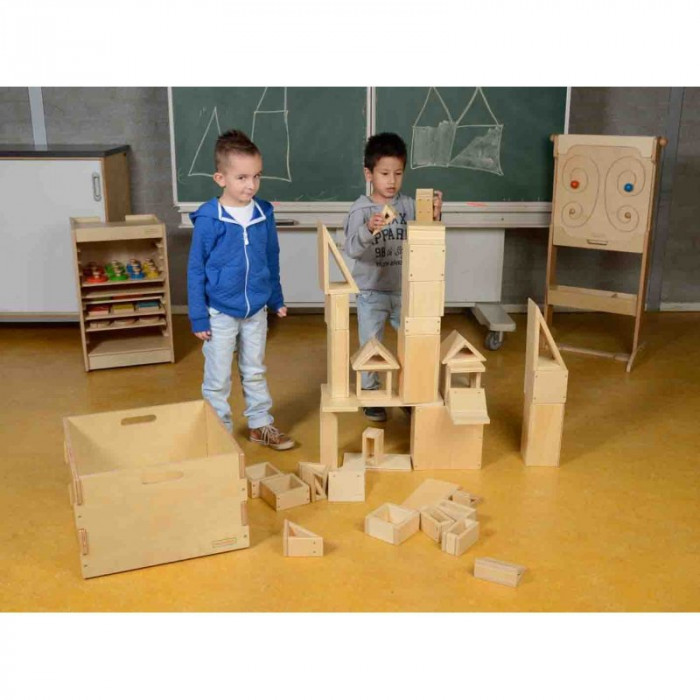 MASTERKIDZ Ігровий набір великих дерев'яних блоків (ME03645)