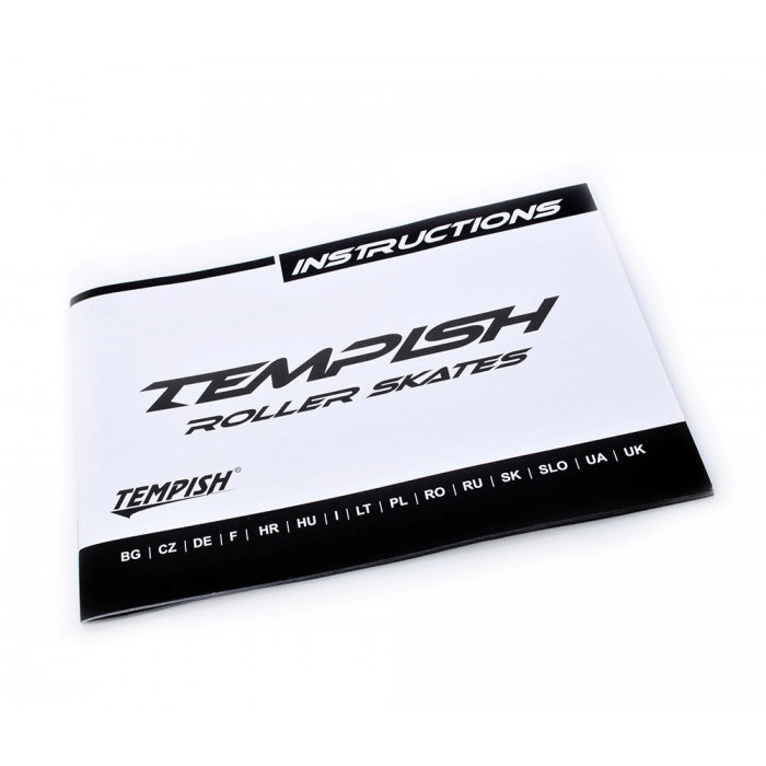 Роликовые коньки TEMPISH Black Ice/38 (1000004604/38)