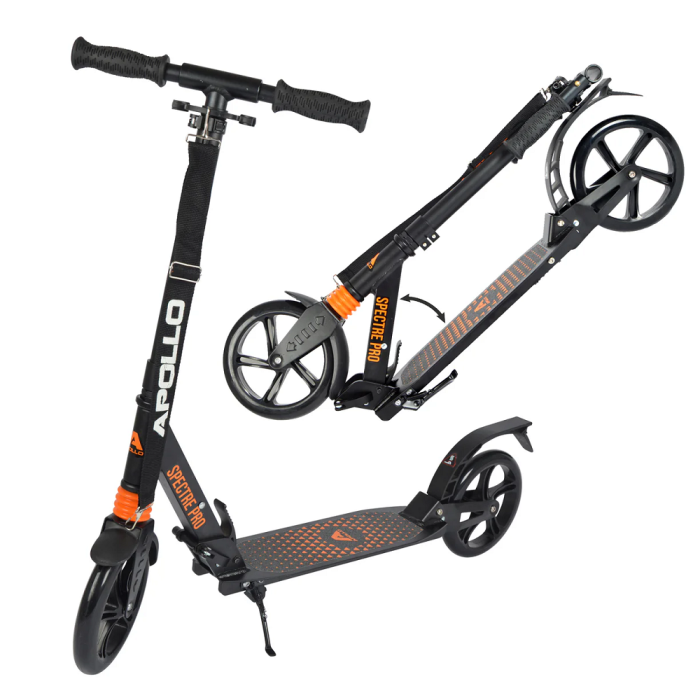 Самокат BLADE Sport PU Cross 230/230 mm, black/brown (230188)