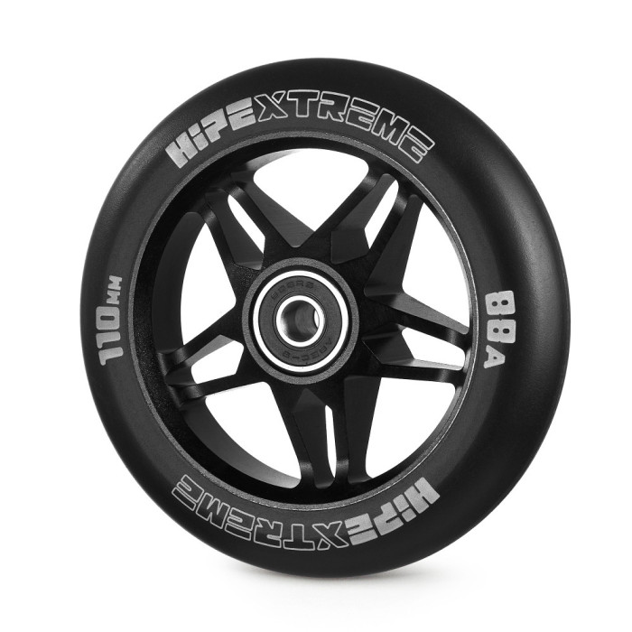 Колесо для трюкового самоката Hipe H3 110мм, Black/Black PU (420034)
