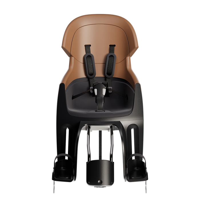 Детское велокресло Bobike Exclusive Evolve maxi - rear bicycle seat for frame Cinnamon Brown (8010900002)