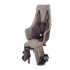 Детское велокресло Bobike Exclusive maxi Plus Carrier LED / Toffee Brown (8011200034)