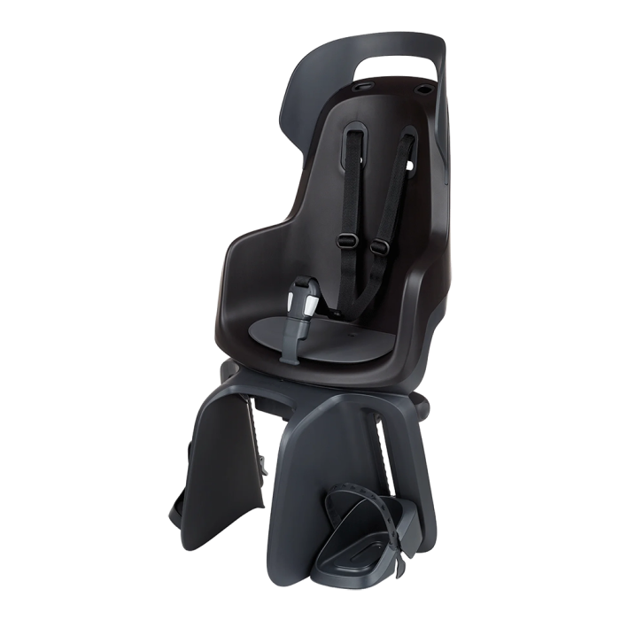 Детское велокресло Bobike GO Carriers RS Reclining System - rear bicycle seat for rack Urban Black (8012600008)