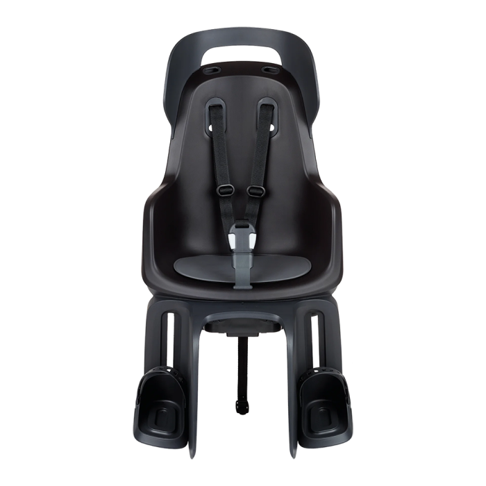 Детское велокресло Bobike GO Carriers RS Reclining System - rear bicycle seat for rack Urban Black (8012600008)