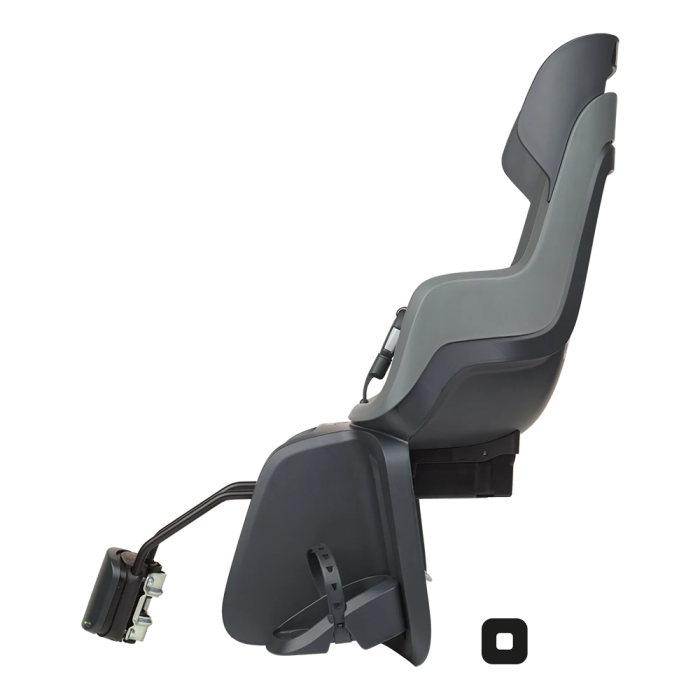 Детское велокресло Bobike GO Frames RS Reclining System - rear bicycle seat for frame Macaron grey (8012700005)